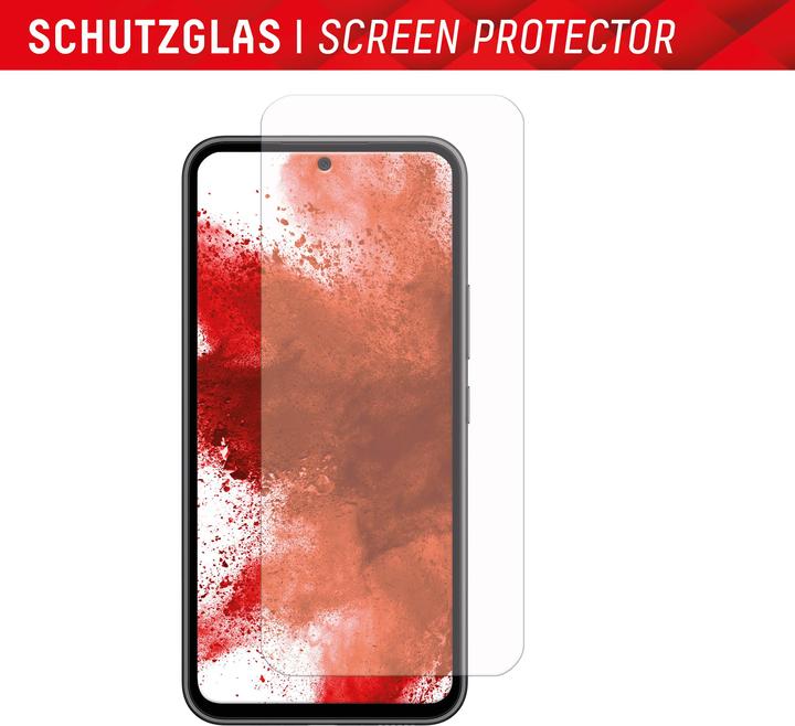 Produktbild Displex Real Glass, 2D Panzerglas + Handyhülle (1 Stück, Samsung Galaxy A54 5G)