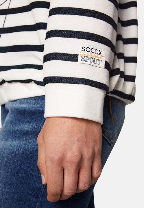 Produktbild Soccx Hoodie ROCK THE BOAT Kapuzensweatshirt (L)