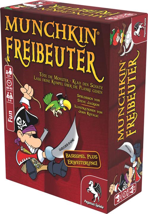 Immagine prodotto Pegasus Munchkin Buccaneers 1+2 (Tedesco)