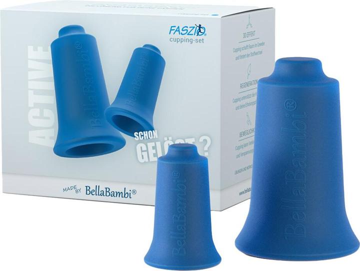 BellaBambi Faszio cupping-set Signalblau