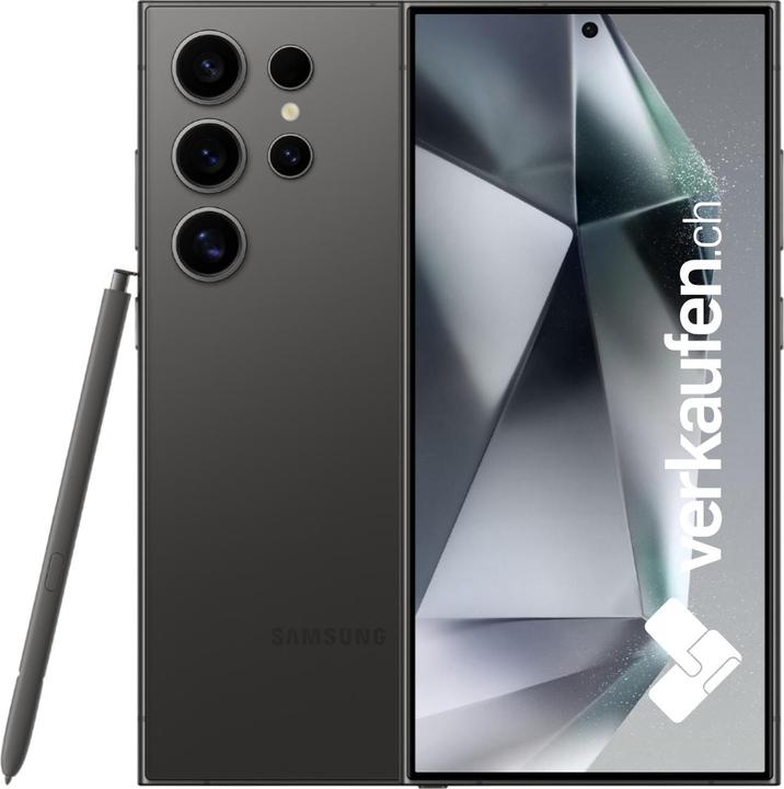 Produktbild verkaufen.ch Galaxy S24 Ultra (256 GB, Titanium Black, 6.80", 200 Mpx, A / Wie neu)