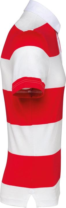 Produktbild Kariban Gestreiftes Poloshirt (XXL)