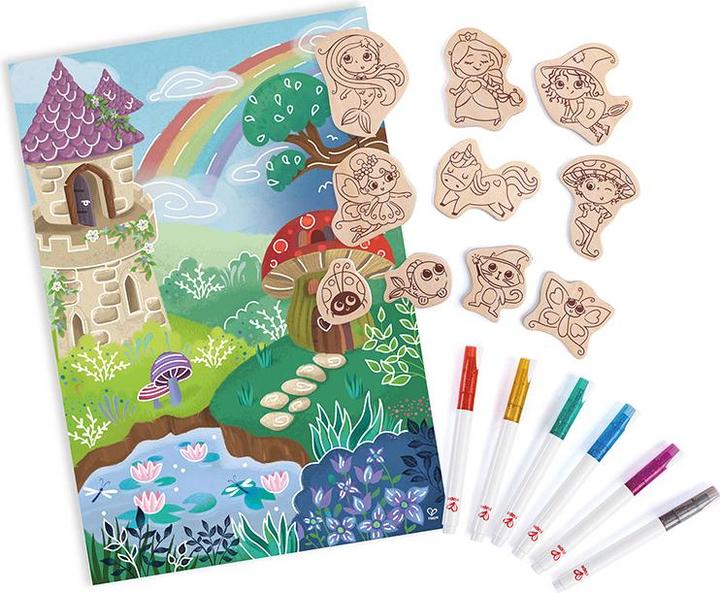 Produktbild Hape Mal & Spielset „Zauberwald“