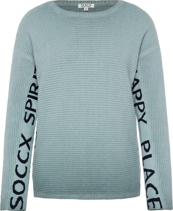 Soccx Pullover Strickpullover R-Neck