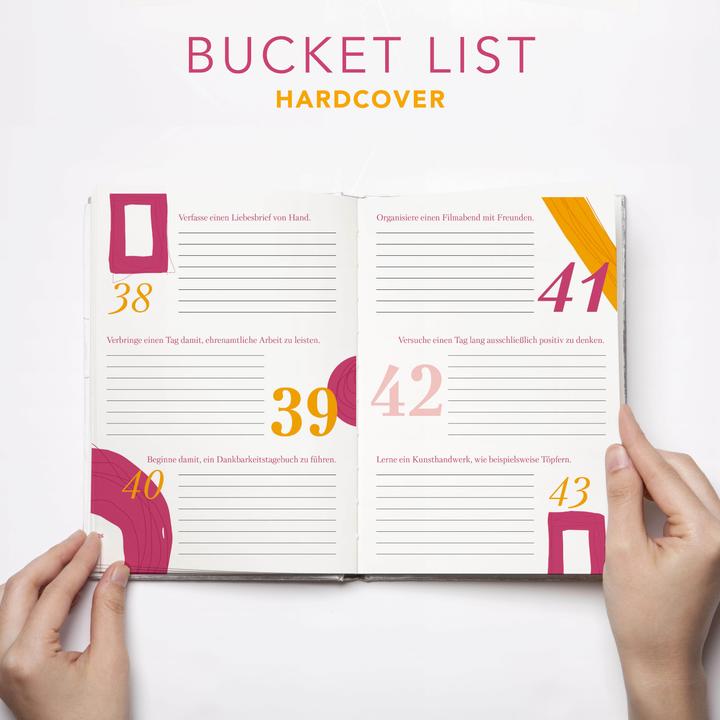 Produktbild That's Me Bucket List | Das ultimative Bucket List Buch für ein erfülltes Leben | Das Ausfüllbu (Deutsch, Lisa Wirth, 2024)