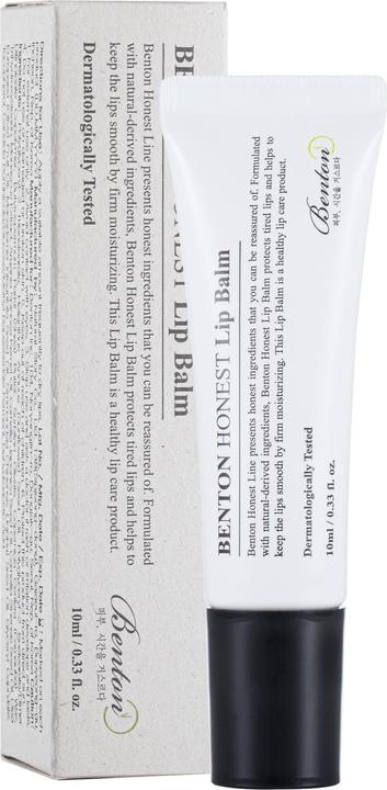 Valeurs nutritives et ingrédients Benton Baume à lèvres Honest (Baume, 10 ml)