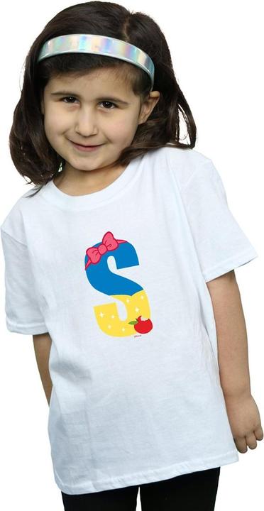 Image du produit Disney - T-shirt ALPHABET S IS FOR SNOW WHITE - Fille (140, 146)