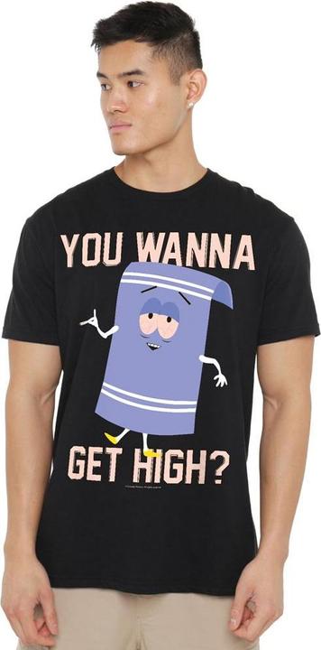 Actual product image Ubisoft Mens Wanna Get High Towelie T-Shirt (3XL)