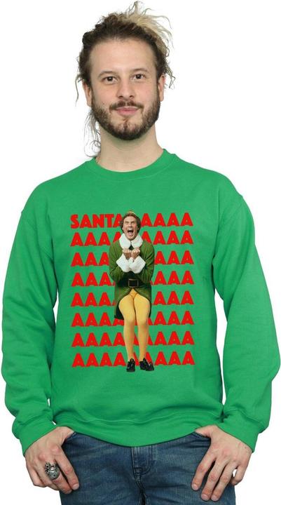 Produktbild Elf Buddy Santa Scream Sweatshirt (XL)