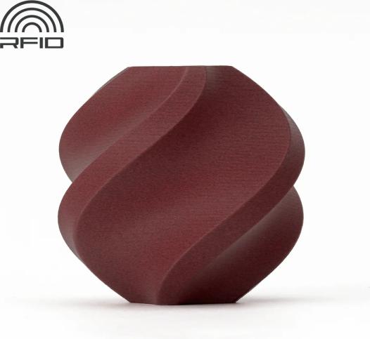 Produktbild Bambu Lab PLA CF - Burgundy Red - 1.75mm (PLA, 1.75 mm, Rot)