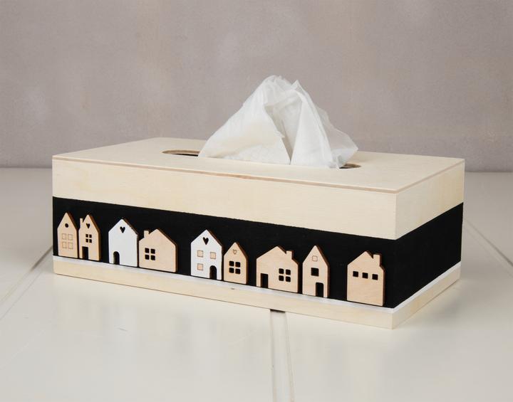 Produktbild Rayher Holz Streuteile "Mini-Haus"