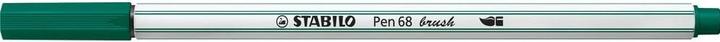 Actual product image STABILO Pen 68 brush Premium felt-tip pen (Green, Turquoise green, 1 x)