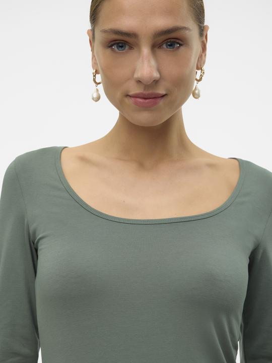 Image du produit Vero Moda Vmlulu Ls U-Neck Top Jrs Ga Noos (M)