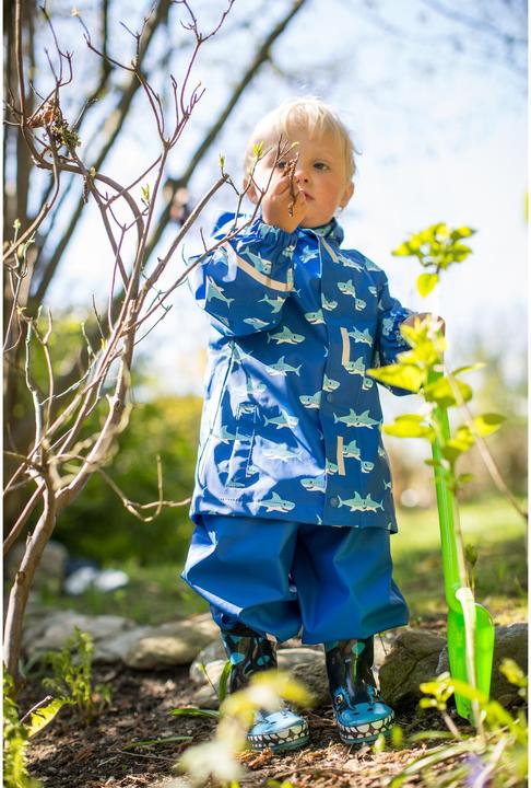 Actual product image Playshoes Rainwear set shark size 116 (116)