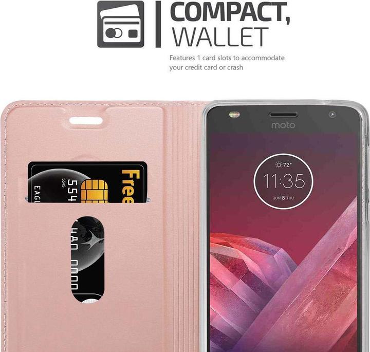 Image du produit Cadorabo Book Classy Style Cover (Motorola Moto Z2)