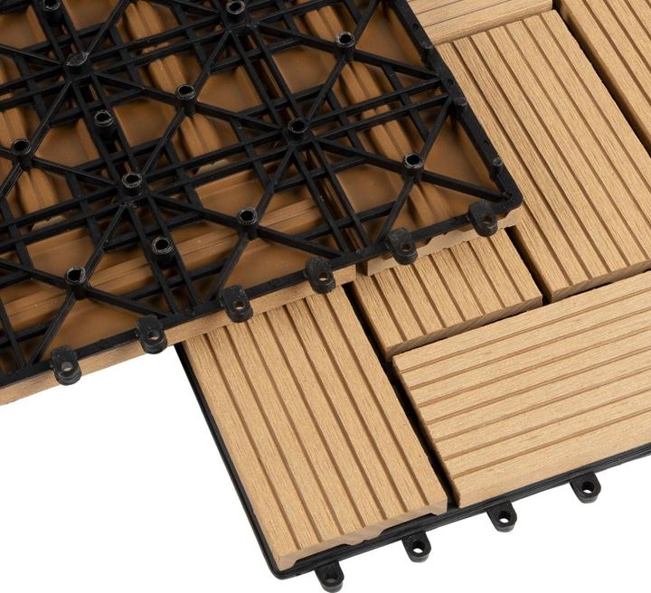 Actual product image Floordirekt Classic teak (30 x 30 cm)