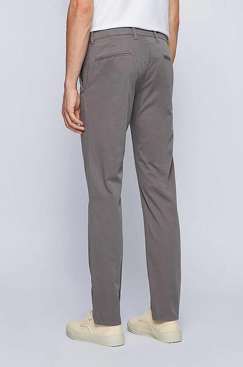 Actual product image Hugo Boss Boss Orange Schino-Slim Chino Slim Fit Dark Grey (W30/L32)