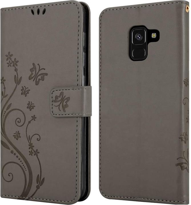 Image du produit Cadorabo Couverture du livre de fleurs (Samsung Galaxy A8 (2018))