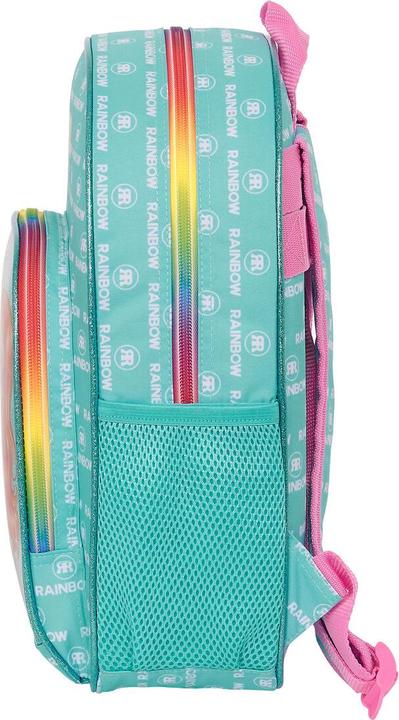 Produktbild Rainbow Schulrucksack High Paradise türkis 28 x 34 x 10 cm