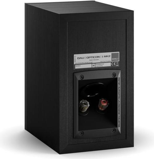 Actual product image Dali Opticon 1 MKII *black* (1 pair)