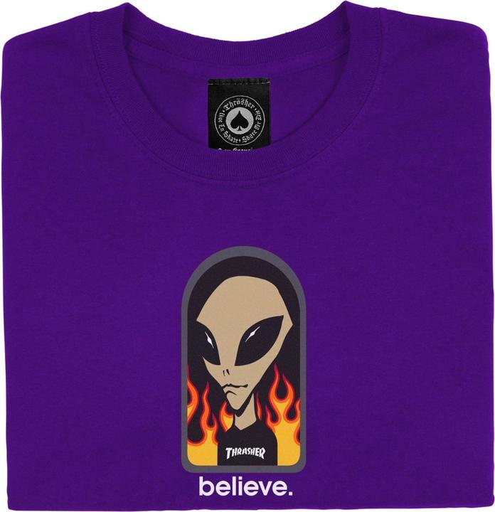 Actual product image Thrasher Believe x AWS T-Shirt (S)