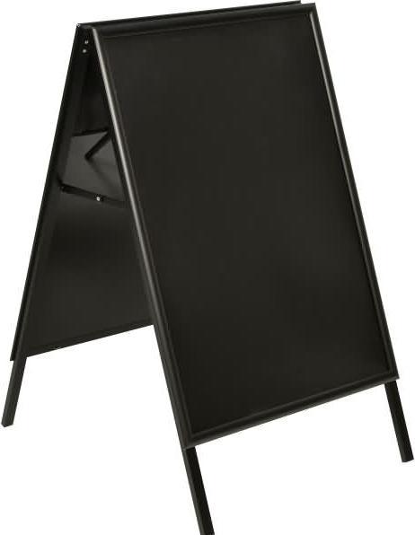 Actual product image Update Displays Customer stopper silver DIN A1 2 compartments (A1)