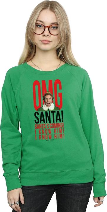 Produktbild Elf OMG Santa I Know Him Sweatshirt (M)