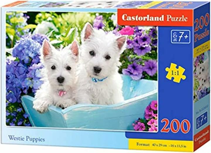 Immagine prodotto Castorland Cuccioli di Westie, puzzle da 200 pezzi (200 pezzi)