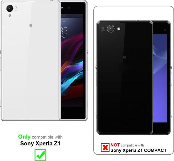 Actual product image Cadorabo Case for Sony Xperia Z1 with belt clip (Sony Xperia Z1)