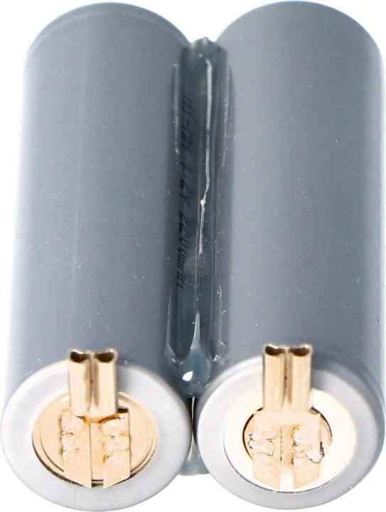 Actual product image AccuCell Battery Moser Ermila Genio Plus Genius Battery 1854-0078 (2 pcs., 2100 mAh)