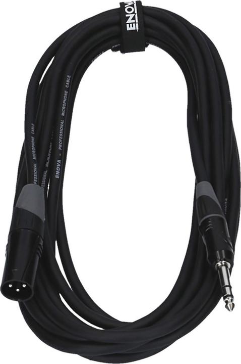 Actual product image Enova XLR male to jack plug 6.35mm, 5m (5 m)