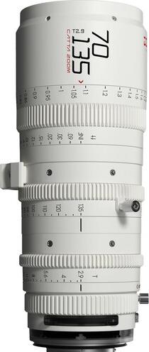 Immagine prodotto Dzofilm Catta Zoom 70-135 T2.9 Bianco per attacco E (FF) (Sony E, Full-frame)