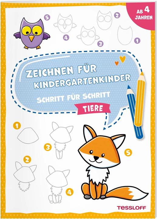Immagine prodotto Tessloff Disegno per bambini dell'asilo. Passo dopo passo