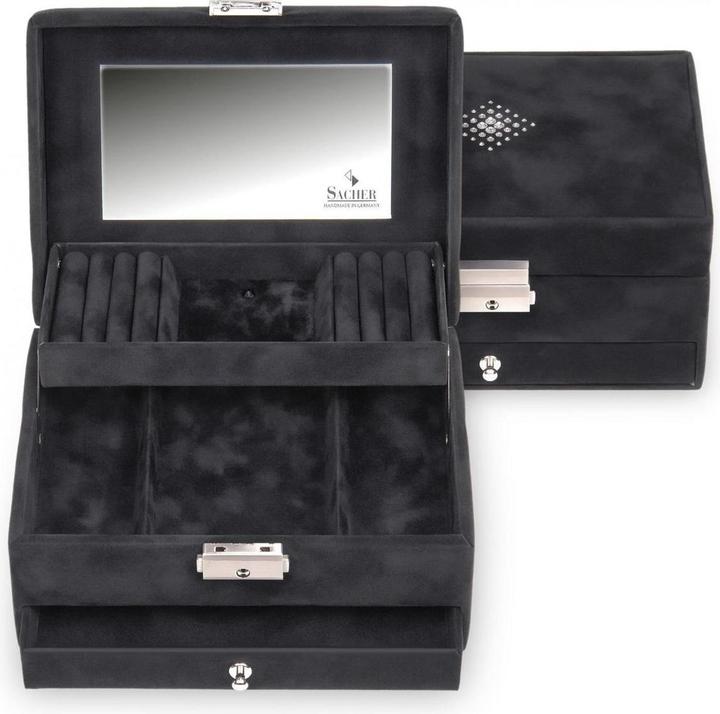 Image du produit Sacher 15.503.040404 - Coffret à bijoux Carola crystalo noir