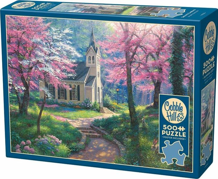 Image du produit Cobble Hill Frühlingsumarmung Puzzle 500 Teile (500 pièces)