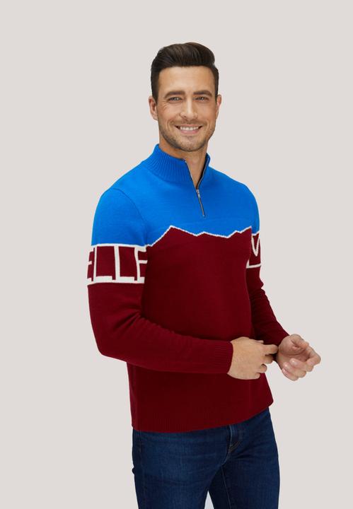 Produktbild Bellemere Pullover Merino Super Fine Mountain Print Sweater (S)