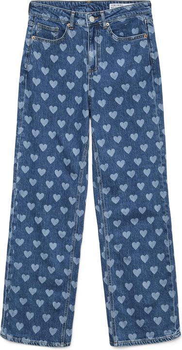 Immagine prodotto Vero Moda VMTESSA Hohe Taille Weiter Beinschnitt Jeans Weit geschnitten (W26/L32)