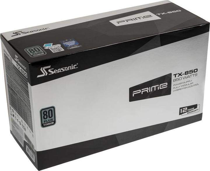 Actual product image Seasonic Prime TX (850 W)