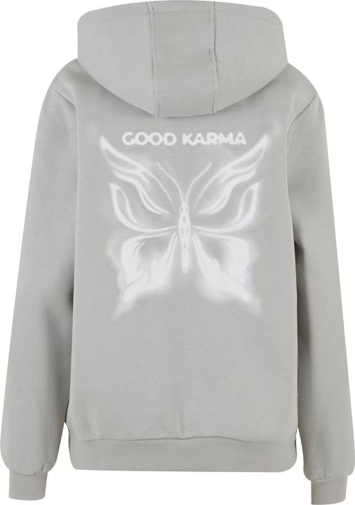 Actual product image Miss Tee Karma Butterfly Ladies Fluffy Hoody - 174139 (M)