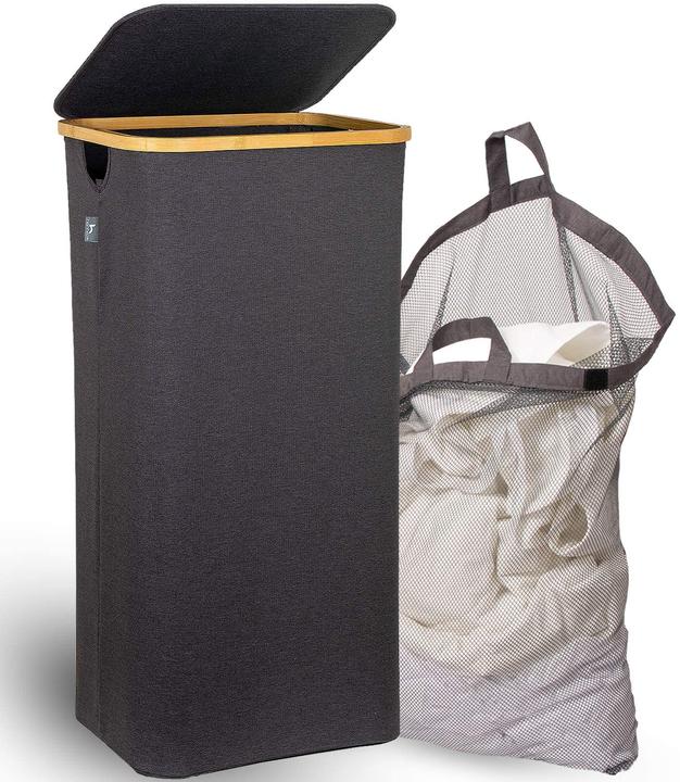 Actual product image Hennez Laundry basket with lid (100 l)