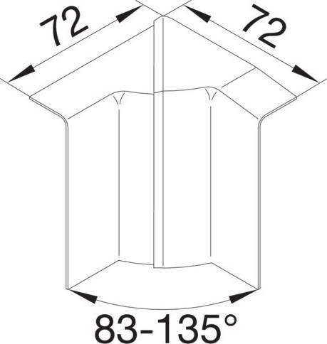 Immagine prodotto Tehalit Angolo interno (0.60 cm)
