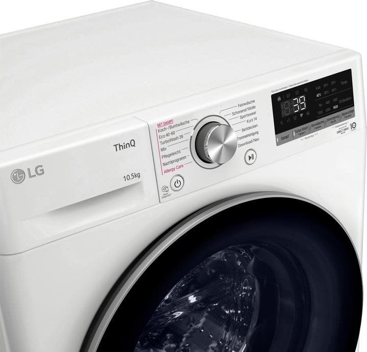 Produktbild LG F6WV710P1 Waschmaschine Freistehend Frontlader A (10.50 kg, Links)