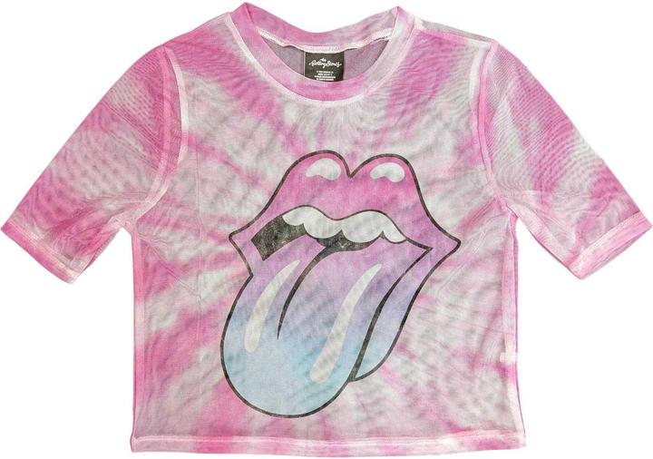 Image du produit The Rolling Stones Top court en maille dégradée Femmes/Ladies (XXS)