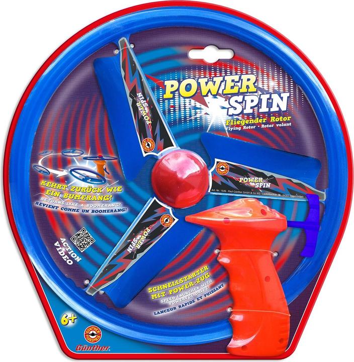 Actual product image Günther Flugspiele Hélice volante Power Spin