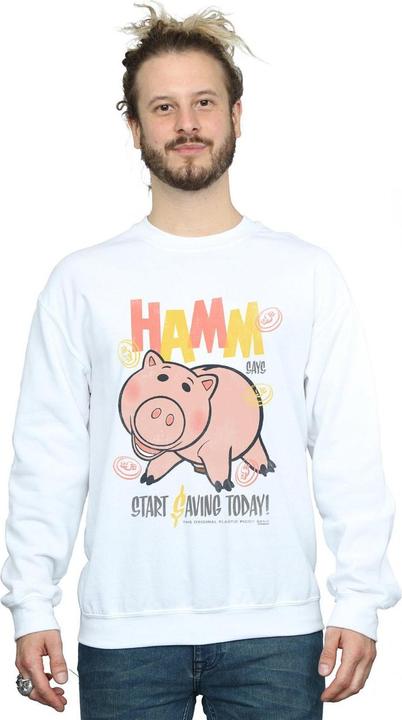 Immagine prodotto Disney Toy Story 4 Hamm The Piggy Bank Felpa Uomo (S)