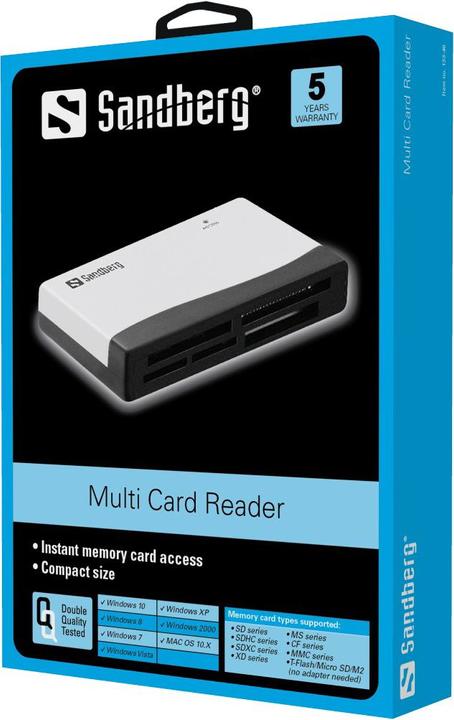 Actual product image Sandberg Multi Card Reader (USB 2.0)