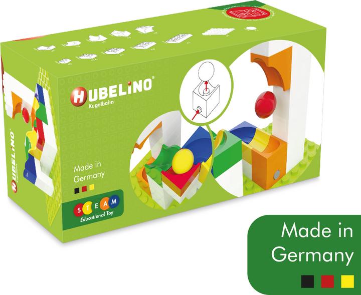 Actual product image Hubelino marble run: 41-part catapult supplement