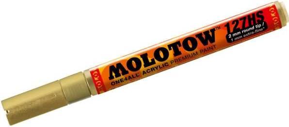 Produktbild Molotow Filzstift One4all 127HS metallic gold 228 (Metallic Gold, 2 mm, 1 x)