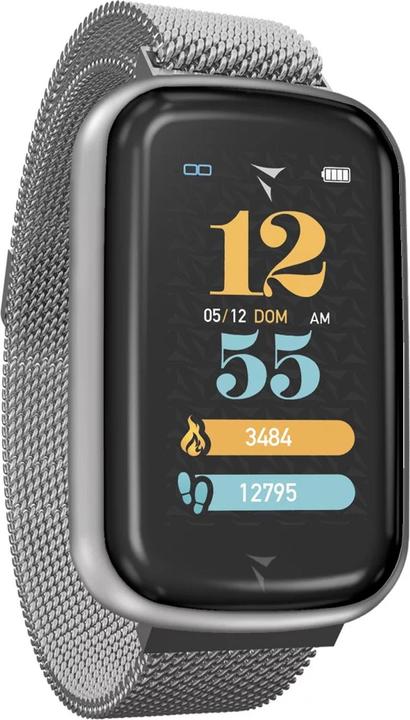 Produktbild Techmade Smart Watch STEPS Metal Silver TM-STEPS-MSIL (44 mm)