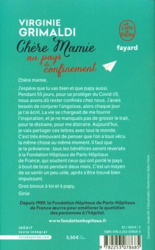 Immagine prodotto Chère Mamie au pays du confinement (Francese, Virginie Grimaldi, 2020)